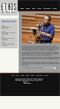 Mobile Screenshot of ethosnewmusic.org